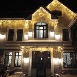 Украсим фасад вашего дома новогодними гирляндами, Ростов-на-Дону