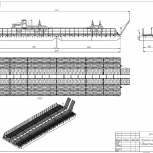 Понтонная платформа - паром, грузоподъемностью 45 тонн., Ростов-на-Дону
